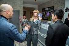 В Баку открылся Творческий центр VIP Recording studio с участием итальянской певицы In-Grid (ФОТО)