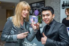 В Баку открылся Творческий центр VIP Recording studio с участием итальянской певицы In-Grid (ФОТО)