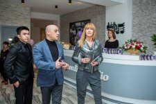 В Баку открылся Творческий центр VIP Recording studio с участием итальянской певицы In-Grid (ФОТО)