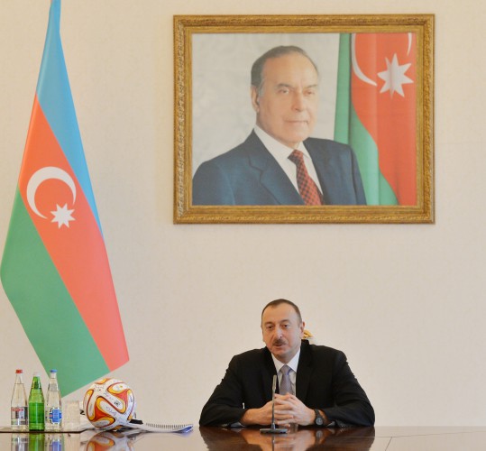 Президент Ильхам Алиев: Гол, забитый «Карабахом» в матче с «Интером», не был засчитан в результате непрофессионализма, или же предвзятой позиции судейской бригады (ФОТО)