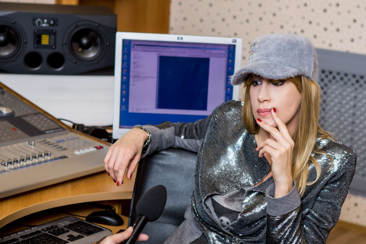 В Баку открылся Творческий центр VIP Recording studio с участием итальянской певицы In-Grid (ФОТО)