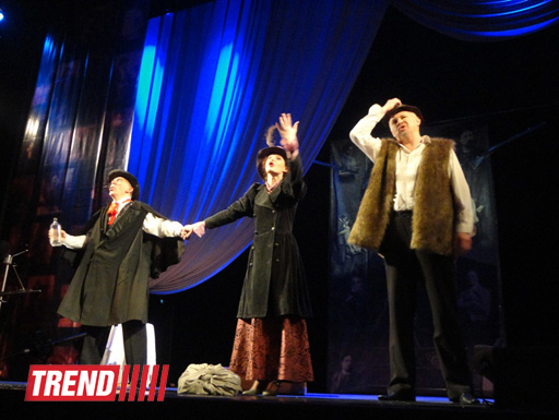 Александр Пашутин, Вячеслав Невинный и Александр Семчев в Баку - "Руководство для желающих жениться" (ФОТО)