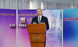 Президент Ильхам Алиев: Проведение первых Европейских игр демонстрирует силу Азербайджана (версия 2) (ФОТО)