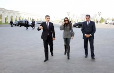 Вице-президент Фонда Гейдара Алиева Лейла Алиева и гости из России побывали в Гяндже (ФОТО)