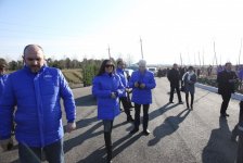 Вице-президент Фонда Гейдара Алиева Лейла Алиева и гости из России побывали в Гяндже (ФОТО)