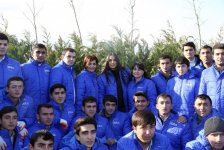 Вице-президент Фонда Гейдара Алиева Лейла Алиева и гости из России побывали в Гяндже (ФОТО)