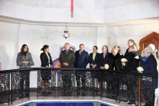 Вице-президент Фонда Гейдара Алиева Лейла Алиева и гости из России побывали в Гяндже (ФОТО)