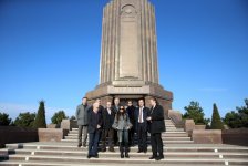 Вице-президент Фонда Гейдара Алиева Лейла Алиева и гости из России побывали в Гяндже (ФОТО)