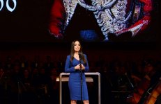 Первая леди Азербайджана присутствовала на музыкальном вечере, посвященном 200-летию со дня рождения Михаила Лермонтова (ФОТО)