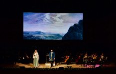 Первая леди Азербайджана присутствовала на музыкальном вечере, посвященном 200-летию со дня рождения Михаила Лермонтова (ФОТО)