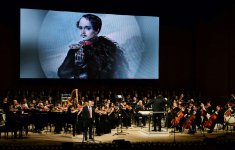 Первая леди Азербайджана присутствовала на музыкальном вечере, посвященном 200-летию со дня рождения Михаила Лермонтова (ФОТО)