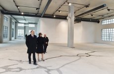 Президент Азербайджана и его супруга ознакомились с ходом строительства ряда объектов в Баку (ФОТО)