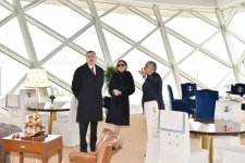 Президент Азербайджана и его супруга ознакомились с ходом строительства ряда объектов в Баку (ФОТО)