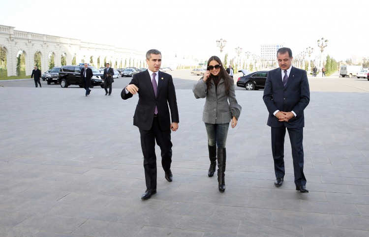 Вице-президент Фонда Гейдара Алиева Лейла Алиева и гости из России побывали в Гяндже (ФОТО)