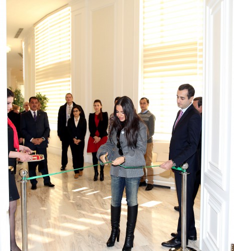 Вице-президент Фонда Гейдара Алиева Лейла Алиева и гости из России побывали в Гяндже (ФОТО)