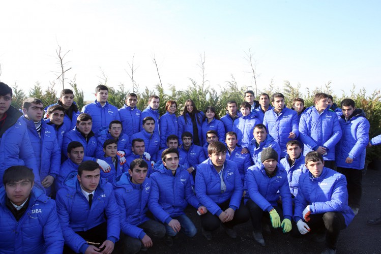 Вице-президент Фонда Гейдара Алиева Лейла Алиева и гости из России побывали в Гяндже (ФОТО)