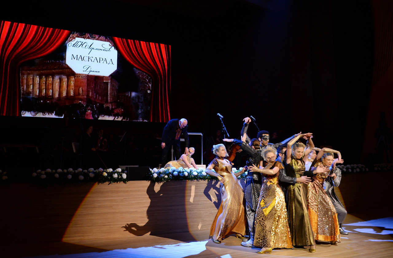 Первая леди Азербайджана присутствовала на музыкальном вечере, посвященном 200-летию со дня рождения Михаила Лермонтова (ФОТО)