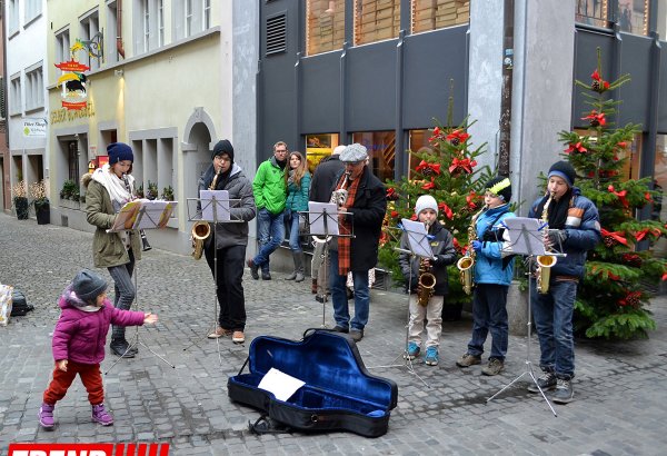 Новогодний Цюрих глазами азербайджанца – красочные витрины, древняя архитектура…(ФОТО)