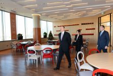 Президент Ильхам Алиев и его супруга Мехрибан Алиева приняли участие в открытии нового здания Госнефтефонда Азербайджана (ФОТО)