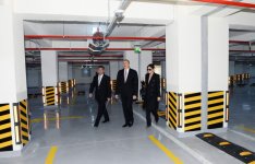 Президент Азербайджана и его супруга ознакомились с условиями, созданными в новом парке в Наримановском районе Баку (ФОТО)