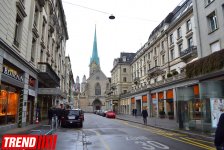 Новогодний Цюрих глазами азербайджанца – красочные витрины, древняя архитектура…(ФОТО)