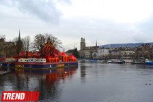 Новогодний Цюрих глазами азербайджанца – красочные витрины, древняя архитектура…(ФОТО)