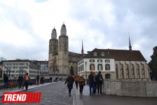 Новогодний Цюрих глазами азербайджанца – красочные витрины, древняя архитектура…(ФОТО)