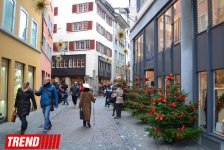 Новогодний Цюрих глазами азербайджанца – красочные витрины, древняя архитектура…(ФОТО)