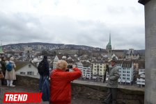 Новогодний Цюрих глазами азербайджанца – красочные витрины, древняя архитектура…(ФОТО)