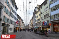 Новогодний Цюрих глазами азербайджанца – красочные витрины, древняя архитектура…(ФОТО)