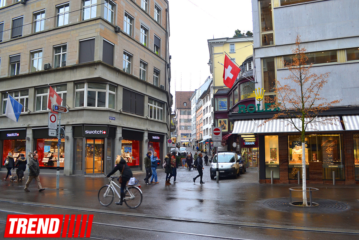 Новогодний Цюрих глазами азербайджанца – красочные витрины, древняя архитектура…(ФОТО)