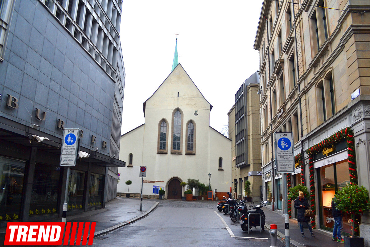 Новогодний Цюрих глазами азербайджанца – красочные витрины, древняя архитектура…(ФОТО)