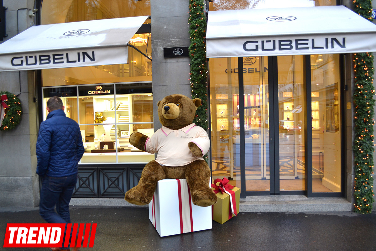 Новогодний Цюрих глазами азербайджанца – красочные витрины, древняя архитектура…(ФОТО)