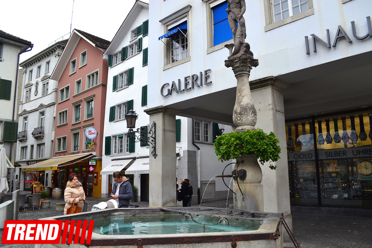 Новогодний Цюрих глазами азербайджанца – красочные витрины, древняя архитектура…(ФОТО)