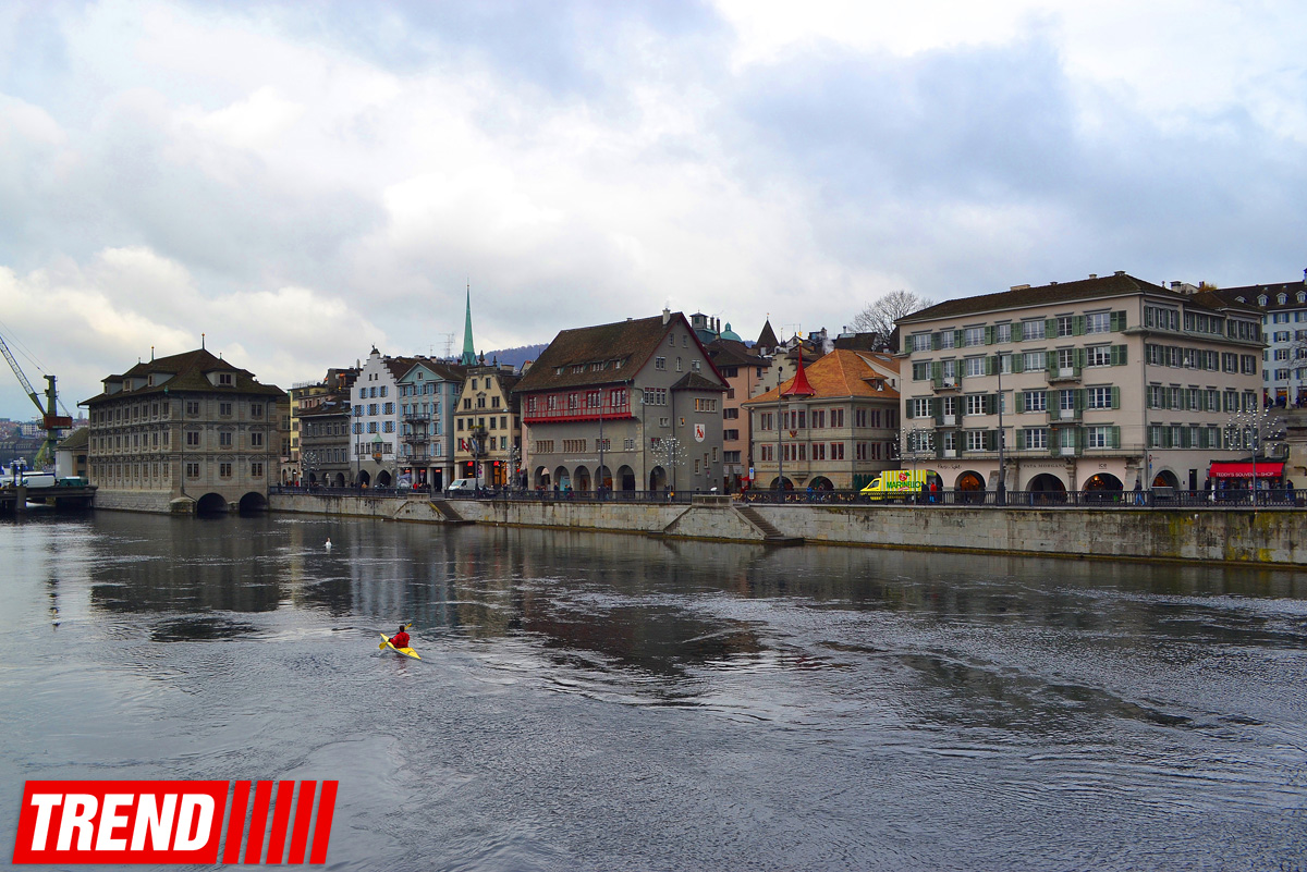 Новогодний Цюрих глазами азербайджанца – красочные витрины, древняя архитектура…(ФОТО)