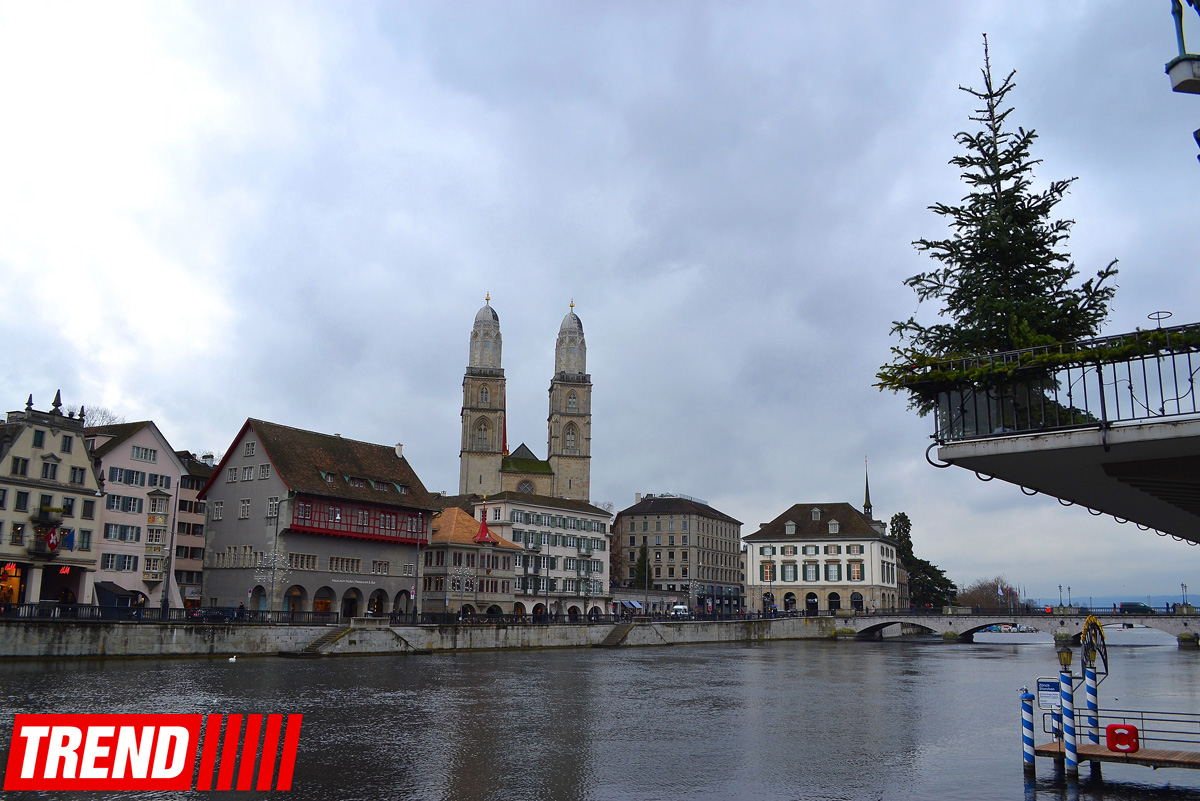 Новогодний Цюрих глазами азербайджанца – красочные витрины, древняя архитектура…(ФОТО)