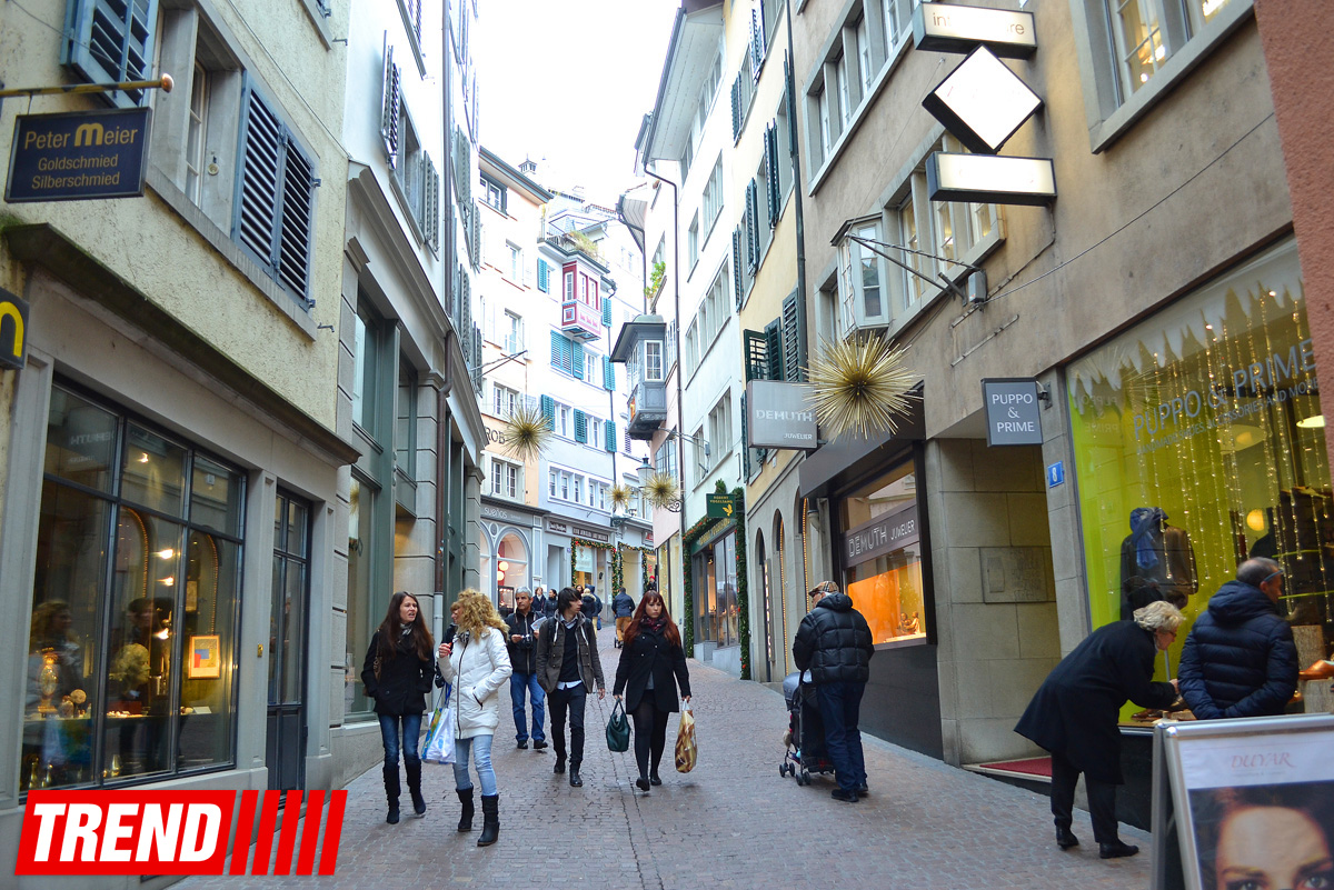 Новогодний Цюрих глазами азербайджанца – красочные витрины, древняя архитектура…(ФОТО)