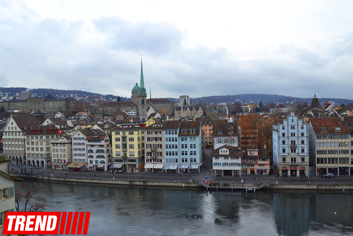 Новогодний Цюрих глазами азербайджанца – красочные витрины, древняя архитектура…(ФОТО)