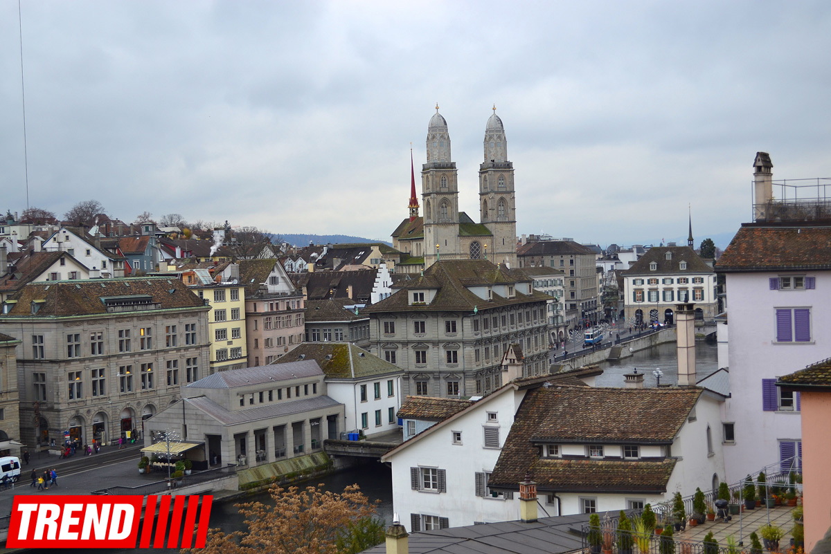 Новогодний Цюрих глазами азербайджанца – красочные витрины, древняя архитектура…(ФОТО)