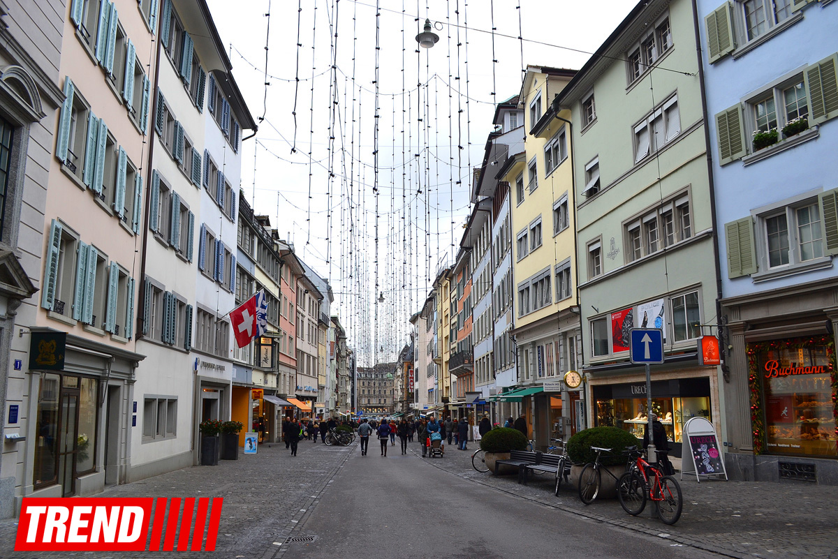 Новогодний Цюрих глазами азербайджанца – красочные витрины, древняя архитектура…(ФОТО)
