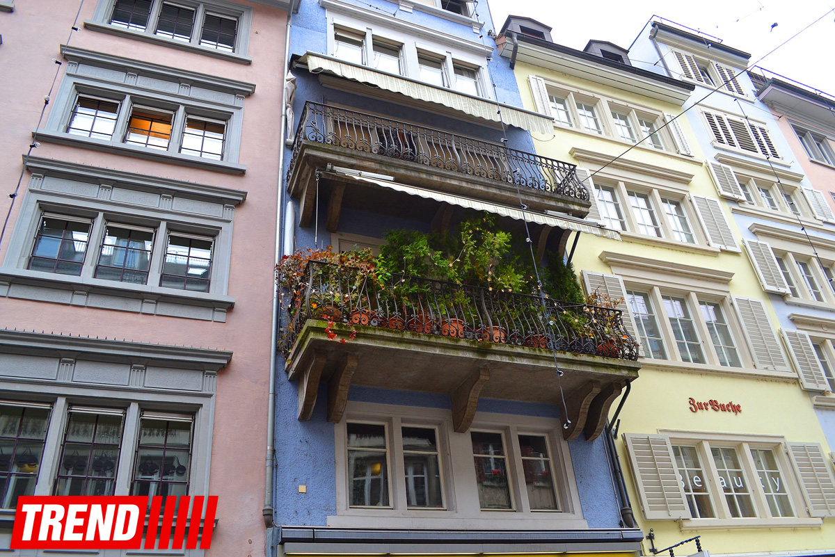 Новогодний Цюрих глазами азербайджанца – красочные витрины, древняя архитектура…(ФОТО)