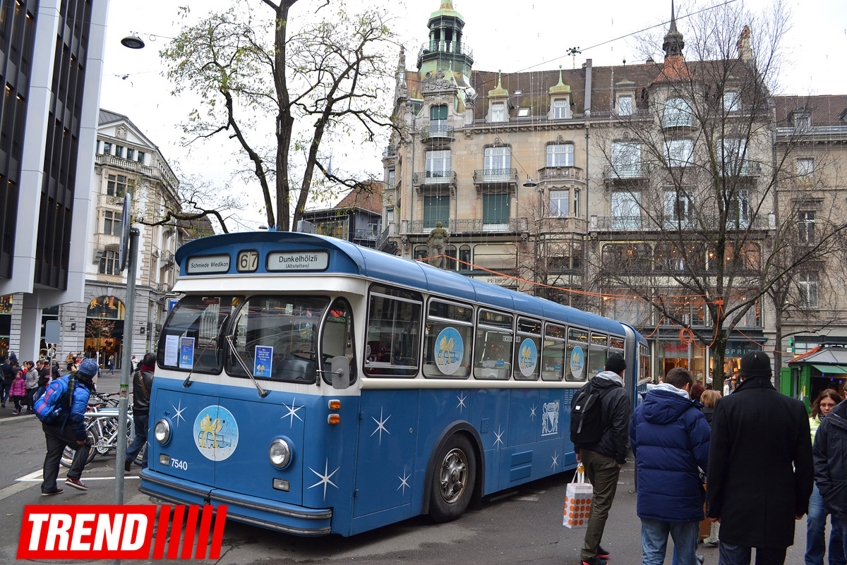 Новогодний Цюрих глазами азербайджанца – красочные витрины, древняя архитектура…(ФОТО)