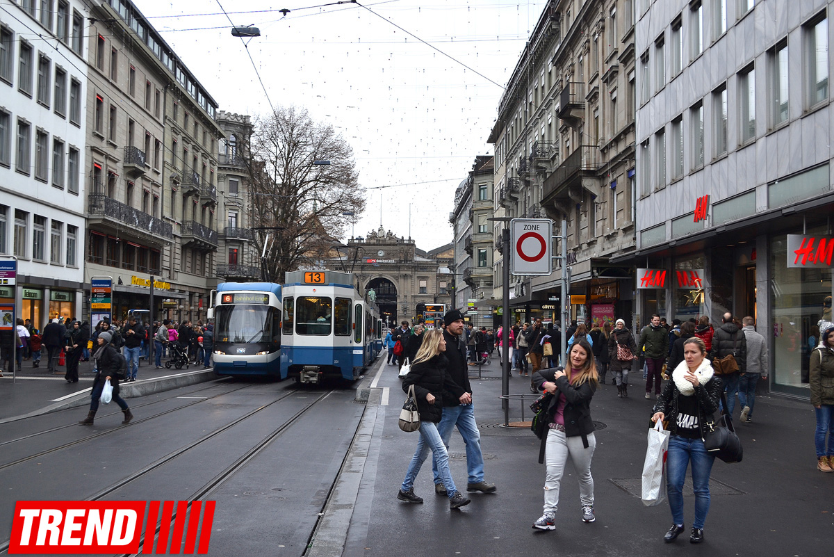 Новогодний Цюрих глазами азербайджанца – красочные витрины, древняя архитектура…(ФОТО)