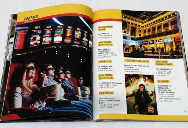 Вышел в свет январский номер каталога-путеводителя "Baku Guide" (ФОТО)