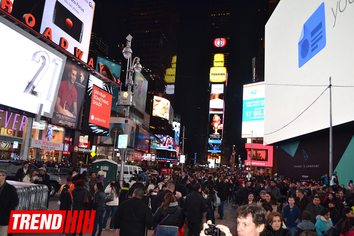 Нью-Йорк глазами азербайджанца: Таймс Сквер - неоновое сердце мегаполиса (ФОТО, часть 1)