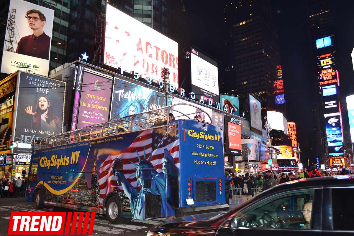 Нью-Йорк глазами азербайджанца: Таймс Сквер - неоновое сердце мегаполиса (ФОТО, часть 1)