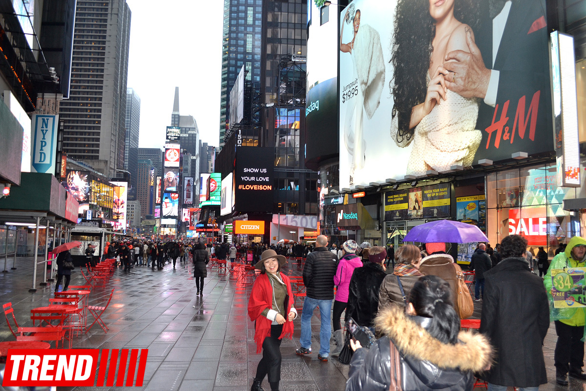 Нью-Йорк глазами азербайджанца: Таймс Сквер - неоновое сердце мегаполиса (ФОТО, часть 1)