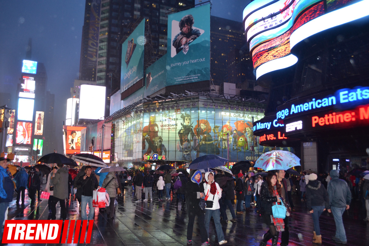 Нью-Йорк глазами азербайджанца: Таймс Сквер - неоновое сердце мегаполиса (ФОТО, часть 1)