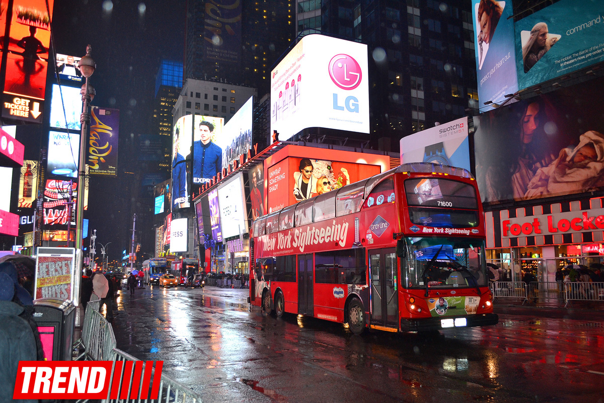 Нью-Йорк глазами азербайджанца: Таймс Сквер - неоновое сердце мегаполиса (ФОТО, часть 1)