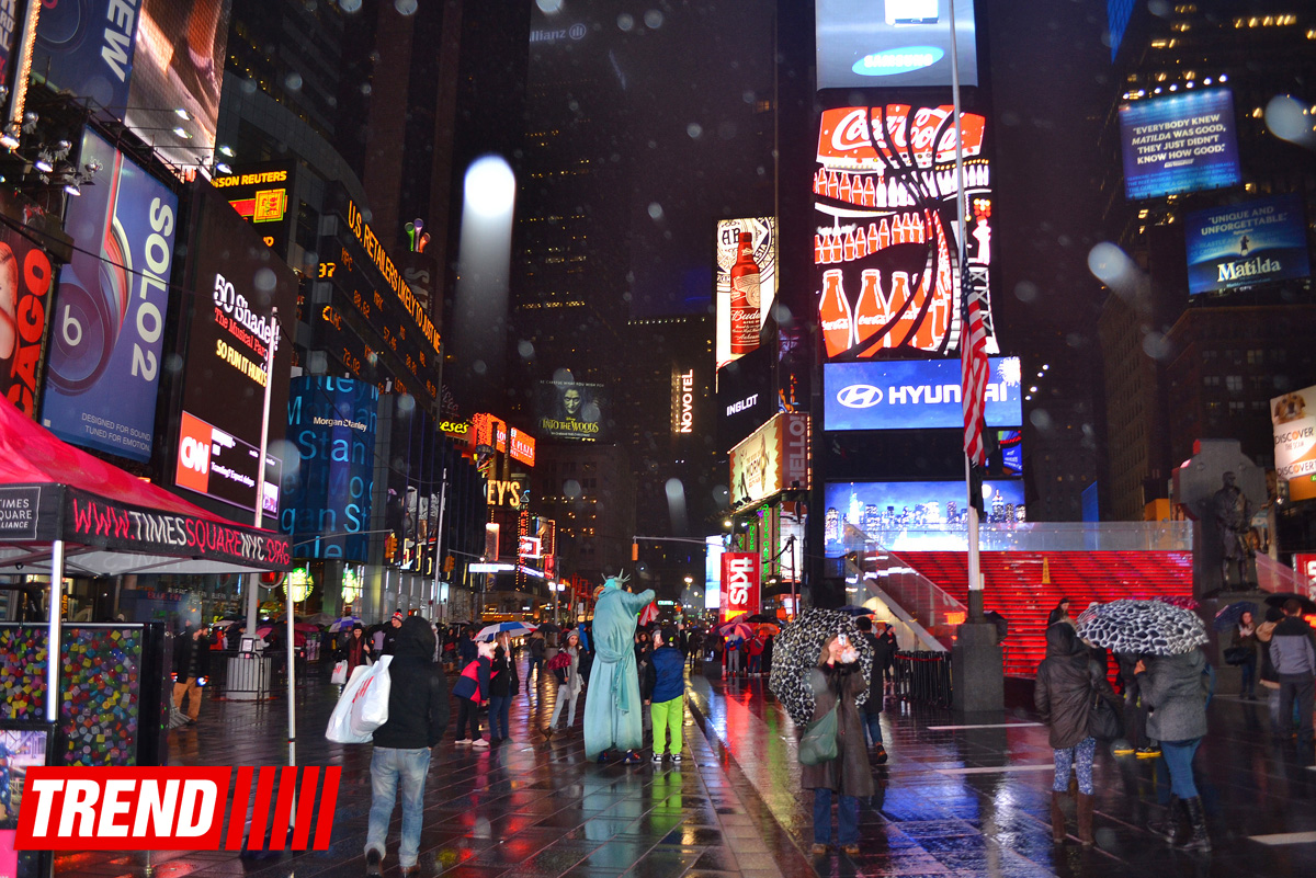 Нью-Йорк глазами азербайджанца: Таймс Сквер - неоновое сердце мегаполиса (ФОТО, часть 1)